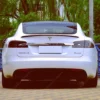 Carbon Fiber Rear Trunk Lip Spoiler for Tesla Model S Plaid